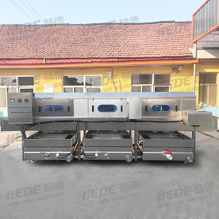 Customized Fully Automatic Circulating Hot Alkaline Water Basket Washing Machine, Vegetable Basket Washing Equipment, Plastic Fruit and Vegetable Basket Washing Machine