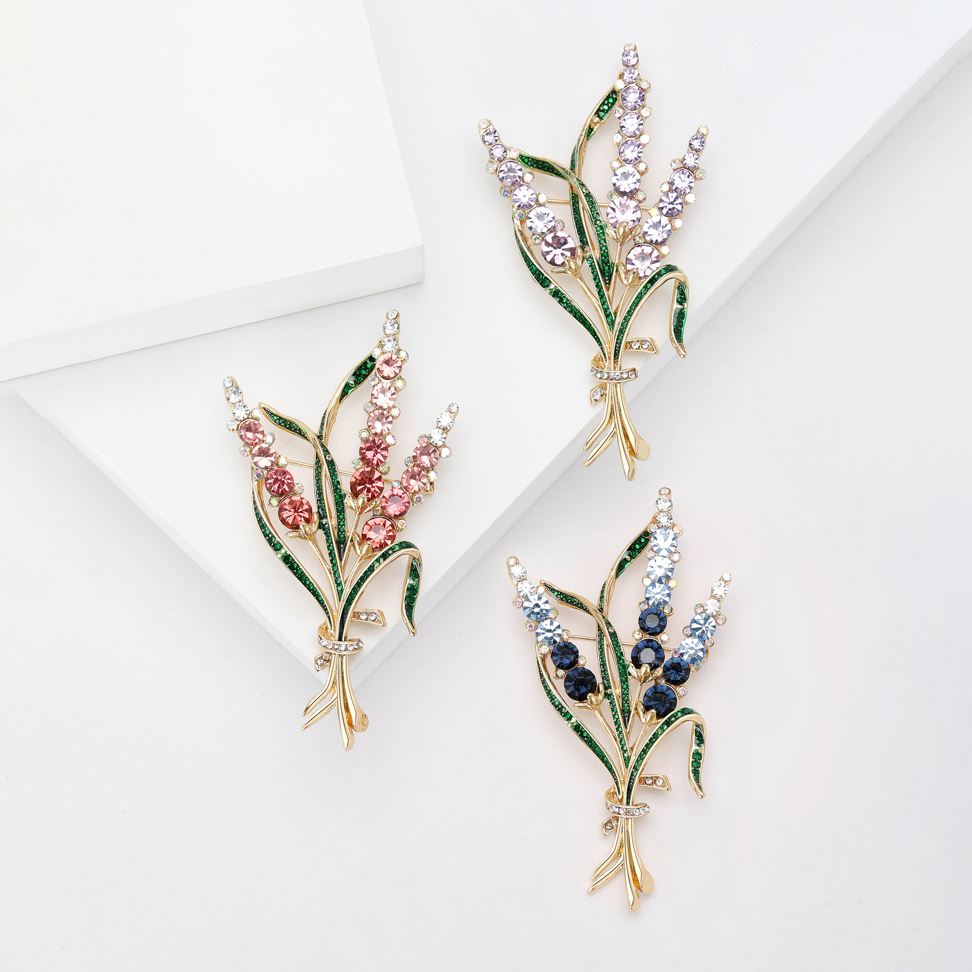Broche vintage para mujer, pin de perla y cristal para abrigos_voghion.com