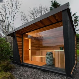 Outdoor Sauna Room, Outdoor Light Wave Room, Outdoor Steam Room, Far-Infrared Steam Room, Light Wave Room, Outdoor Sa