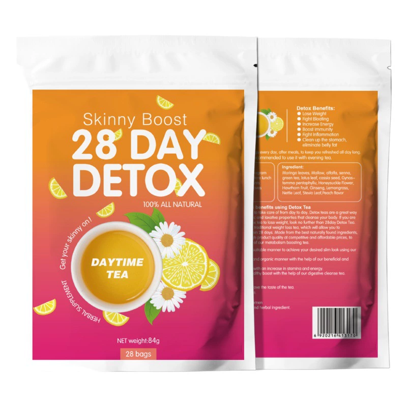 Skinny Boost 28DAY Tea Экспорт трансграничный оранжевый утренний чай внешняя торговля