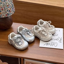 中小童宝宝学步鞋2025新款秋季儿童德训鞋女婴儿户外休闲运动鞋子