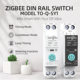 ZigBee graffiti smart circuit breaker switch mobile phone remote wireless remote control switch timing countdown cross-border