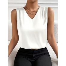 F 60314 satin commute top ����ͨ�ڱ���Ů�羳����ͨ
