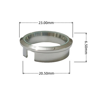 Alloy Watch Case Zinc Alloy Clock Movement Nurse Watch Craft Watch Head 23mm Inner Case Inlaid Thermometer and Hygrometer Case Ring