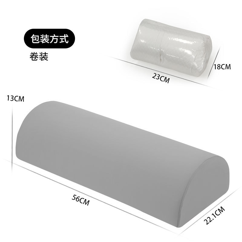 頸椎枕、頸椎枕コア、睡眠用半円筒、大人用睡眠補助具、アンチアーチ牽引湾曲ネック半円筒、男性用|undefined