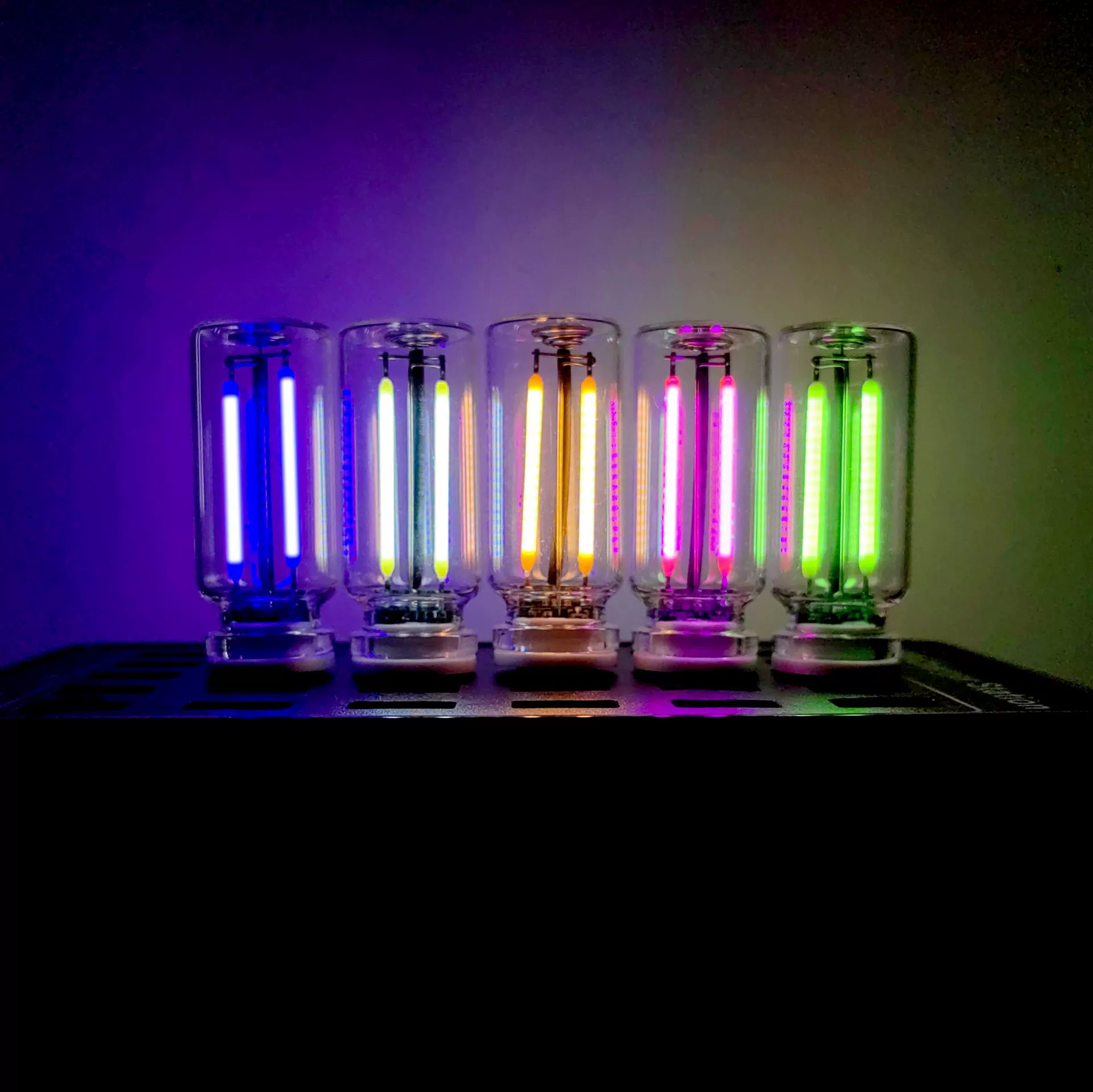 Новый автомобиль USB атмосферный светильник светодиодный красочный ночной свет