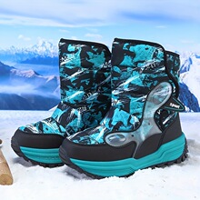 O 10691 Kids Fleece Short Snow Boots ��ͯ����ѩ��ѥ�羳
