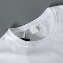 厂家直销精梳纯棉T恤空白男女文化衫不透打底衫男装重磅220克现货