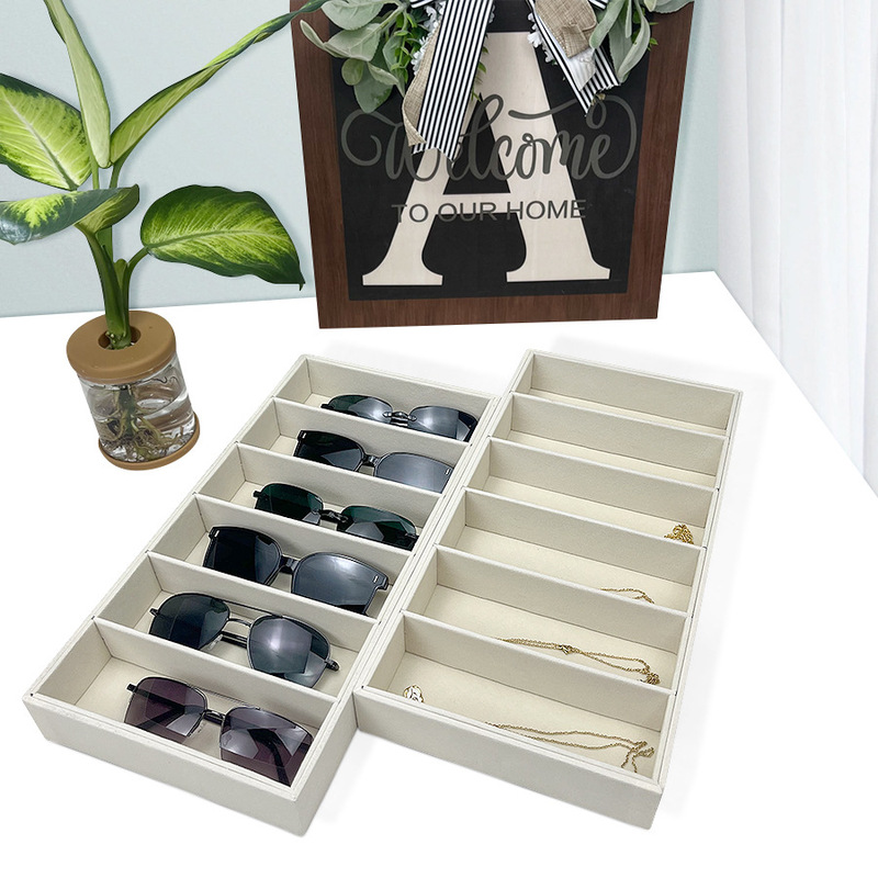 Multiple Pairs of Sunglasses Storage Boxes, Large-Capacity Sunglasses Cases, Travel Portable Multi-Layer Glasses Cases, Manufacturer Wholesale Customization
