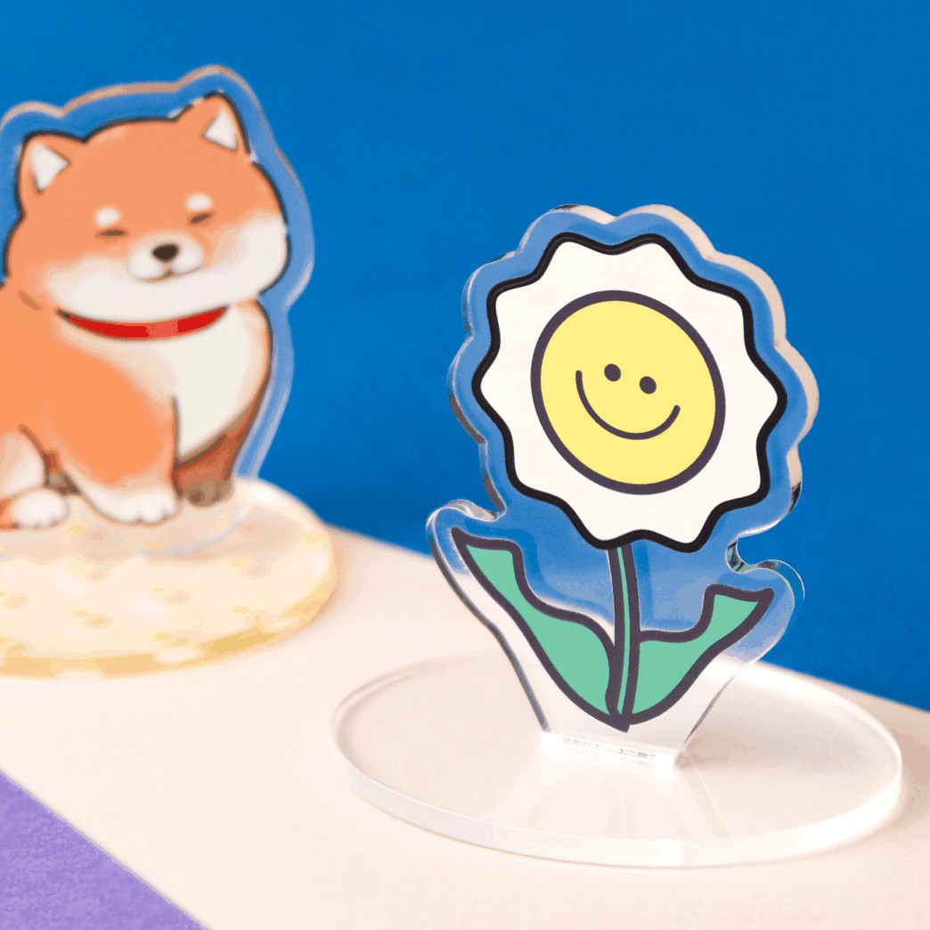 Customized Brand Customized Acrylic Desktop Game Animation Peripheral Q Version Double Layer Figure Figure Ornaments Customized