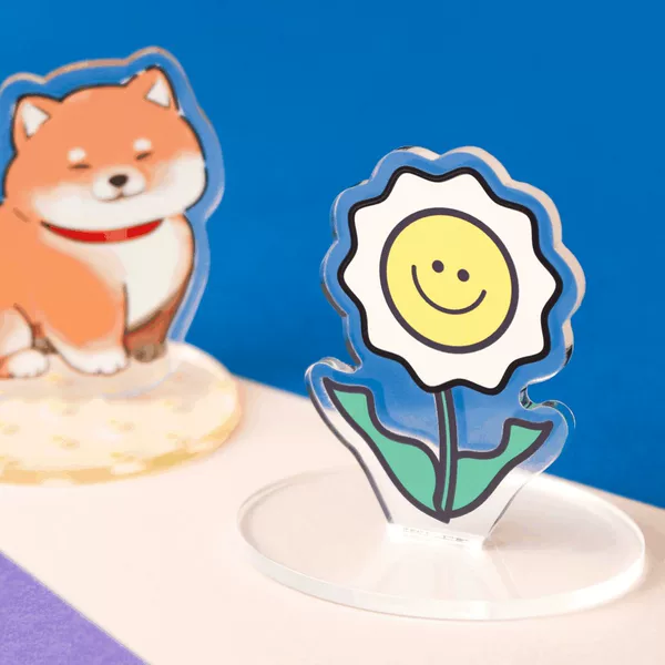 Customized Brand Customized Acrylic Desktop Game Animation Peripheral Q Version Double Layer Figure Figure Ornaments Customized