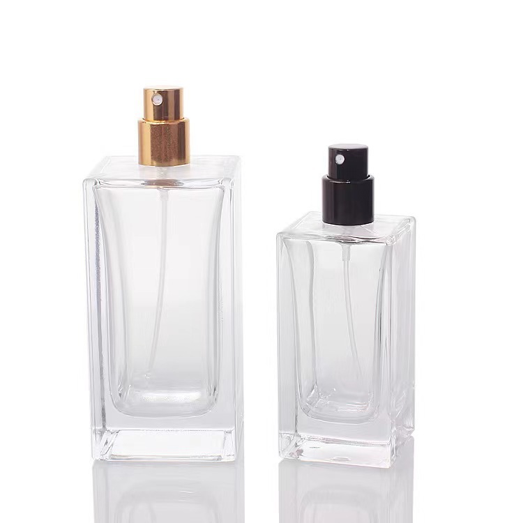 現物卸売りメーカー直供角型30ml 50ml 100ml携帯スプレーガラス香水瓶|undefined