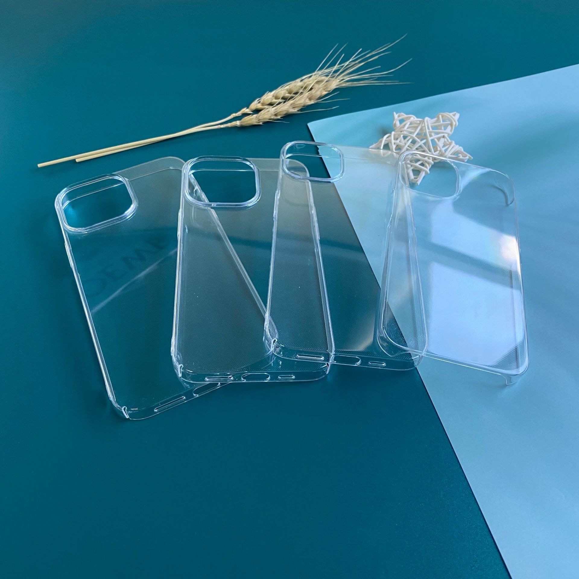 All-Inclusive Pc Transparent Suitable for 16 Apple 14/13 Mobile Phone Case Iphone17Pro Max Clear Water Case 15 Materials