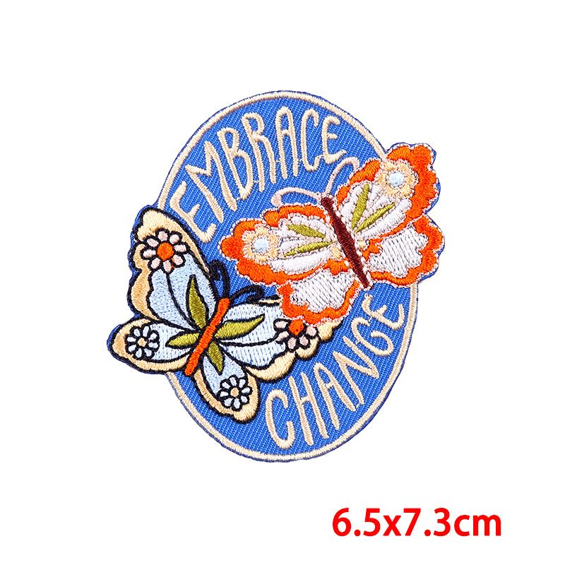 8g Weight Clothing Sticker Patches Classification 1 Piece Quantity Embroidery thread Material Landscape Pattern Vacation, Classic Style Style 1 Piece Vacation Classic Style Landscape Embroidery Thread Clothing Sticker Patches 5