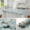 Marble sticker on wall, waterproof kitchen, self-adhesive table wallpapers