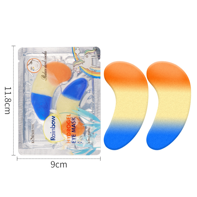 KORMESIC 레인보우 하이드로겔 아이마스크 7.5g [해외판매만 가능, 국내판매 금지, 구매시 면책사항 및 책임사항]