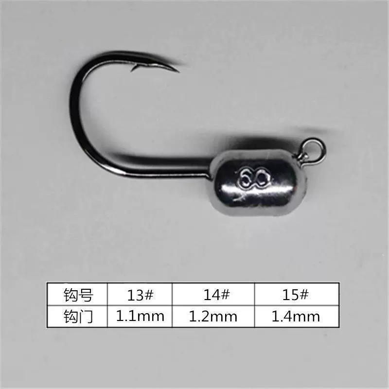 Крючок Luya Loach с усиленной головкой, улучшенная версия, крючок Iseni Loach с антискользящим дном, мягкий червь Croaker 3-20 г