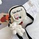 Wholesale Korean style canvas bag women slung small bag cute student backpack 2022 new fashion all-match Harajuku shoulder bag