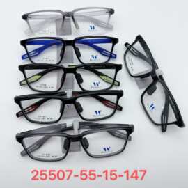 丹阳眼镜防撞镜片篮球镜框超轻TR近视光学镜架学生户外运动批发