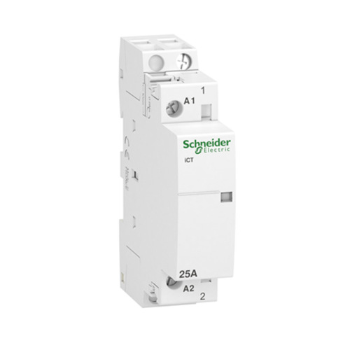 Schneider A9 series iCT remote control contactor 2P heating lighting 4P rail track AC contactor