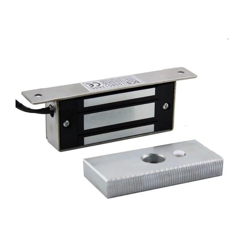 Cerradura Magnética de 60 kg para Escape Room, Cerradura Electrónica Pequeña de 12V/24V, Mini Cerradura Electromagnética de 60 Kilogramos para Control de Acceso a Gabinetes