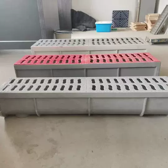 玻璃钢排水沟雨水成品线性排水槽广场厨房下水道U型树脂排水沟