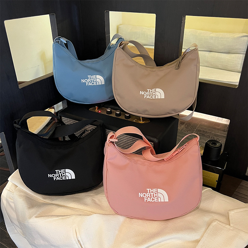 Cross-Border New Trendy Brand Crossbody Bag, Large Capacity, Simple and Versatile Shoulder Bag, Ins-Style Solid Color Work and Commuting Bag
