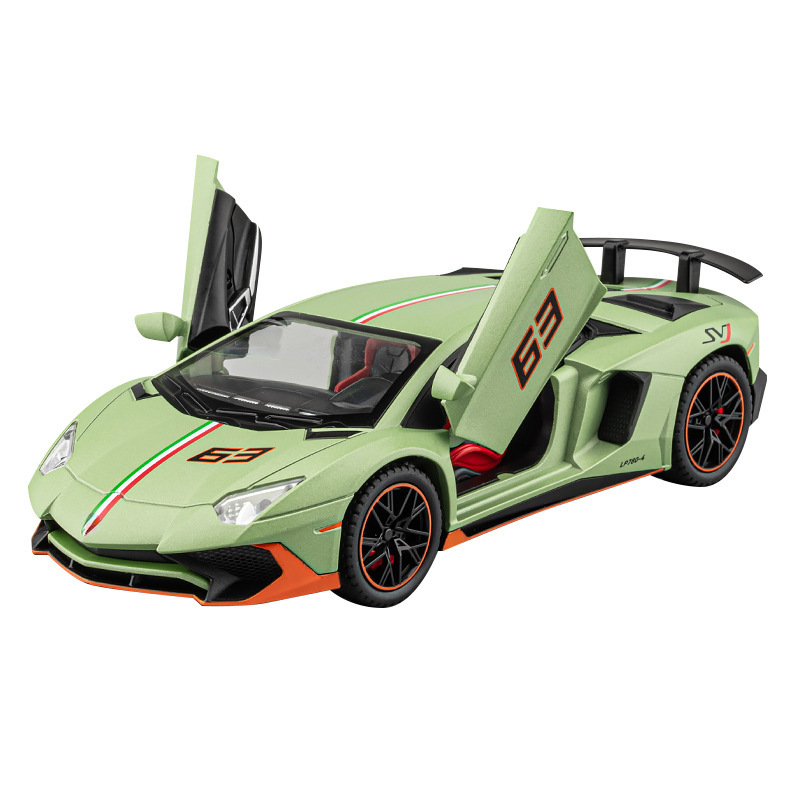 Modelo de Auto Deportivo de Aleación JiaYe LanTu LP780 1:22, Artículo Decorativo Moderno y a la Moda de la Zona de Superproducción de Chenghai