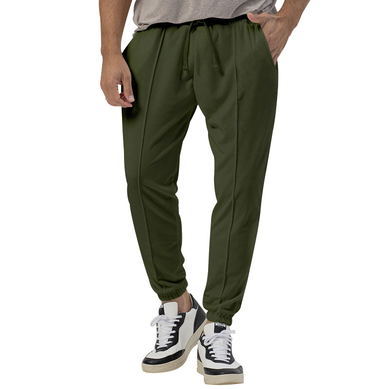 Men's Solid Color Pants Sets Men's Clothing display picture 18