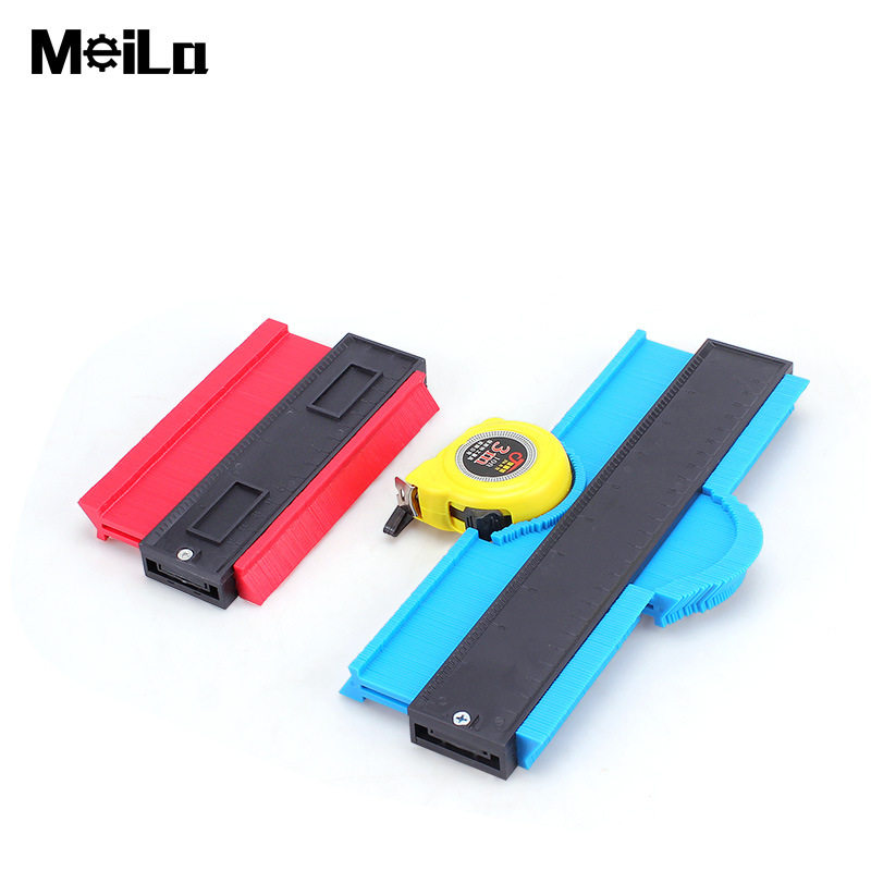 轮廓规仿形规木工测量多功能量规取型器不规则量弧度尺木工神器