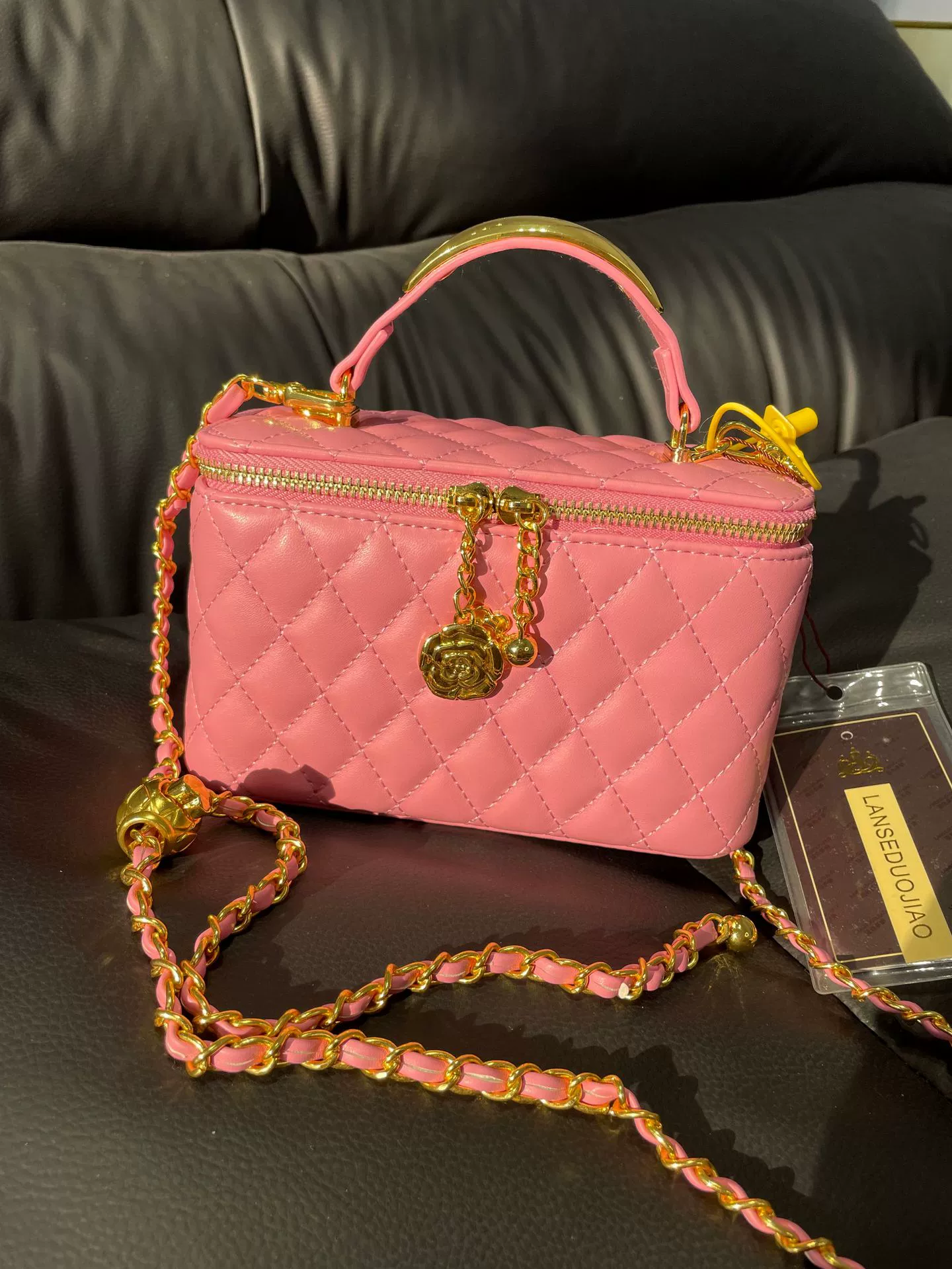 Цепочка, горный чай, одноплечная сумка, стиль Chanel