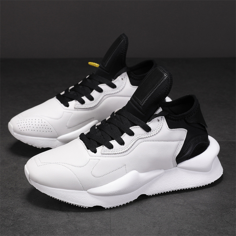 Sports Shoes for Men, Black Samurai Ninja Travel Shoes for Men and Women, Thick Soles, Outdoor Y3Chojung Couple Dad Shoes