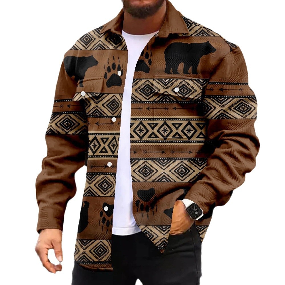 Chaqueta de manga larga con solapa al estilo del puerto de la calle principal para hombres Chaqueta de temperamento de moda de todo fósforo de tendencia de primavera y otoño MD05