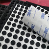 Manufactor Of large number supply silica gel shim Food grade Silicone pad Exit black Scrub Silicone sheet wear-resisting silica gel