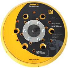 原装芬兰磨卡六寸气动电动打磨机专用托盘6寸 48孔背绒