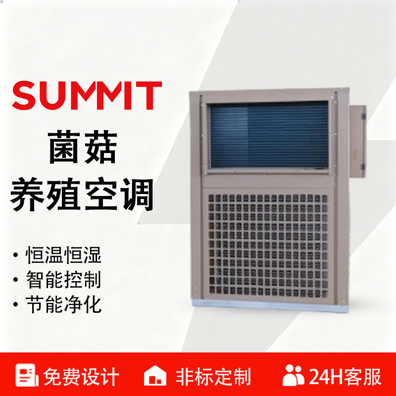 Edible Mushroom Strain Cultivation Air-Conditioned Constant Temperature and Humidity Direct Expansion Purification Unit Integrated Heat Pump Custom Equipment