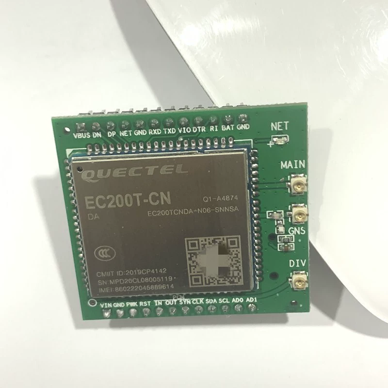 Модуль разработки EC200T-CN LTE CAT4 Quectel, перемещает GPS/BeiDou, совместим со STM32