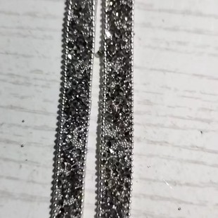 Bar code resin diamond chain adhesive net drill sticker decorative shoes accessories hat hot net drill rhinestone