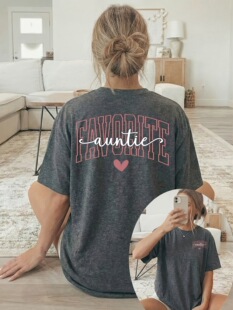 [�����p��ӡ��]��ǰ��ɫ&ldquo;FAVORITE auntie&rdquo;��ĸ�c���ΈD������