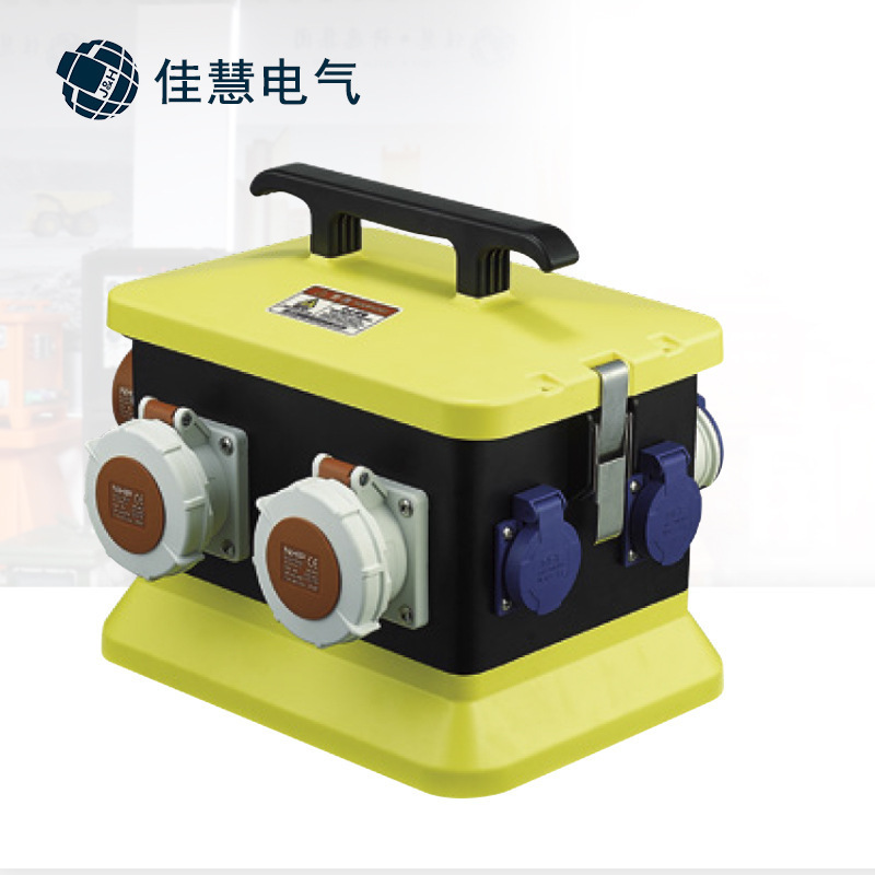 工地临时插座电源箱配电箱工业室外防水箱手提移动电柜塑料检修箱