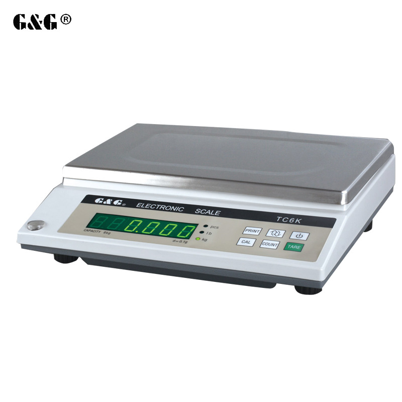 双杰TC电子天平TC-KH电子秤化工妆品专用称重带蓄电池计重电子秤