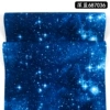 Deep blue starry sky 687036 (brushed glue/non-self-adhesive)