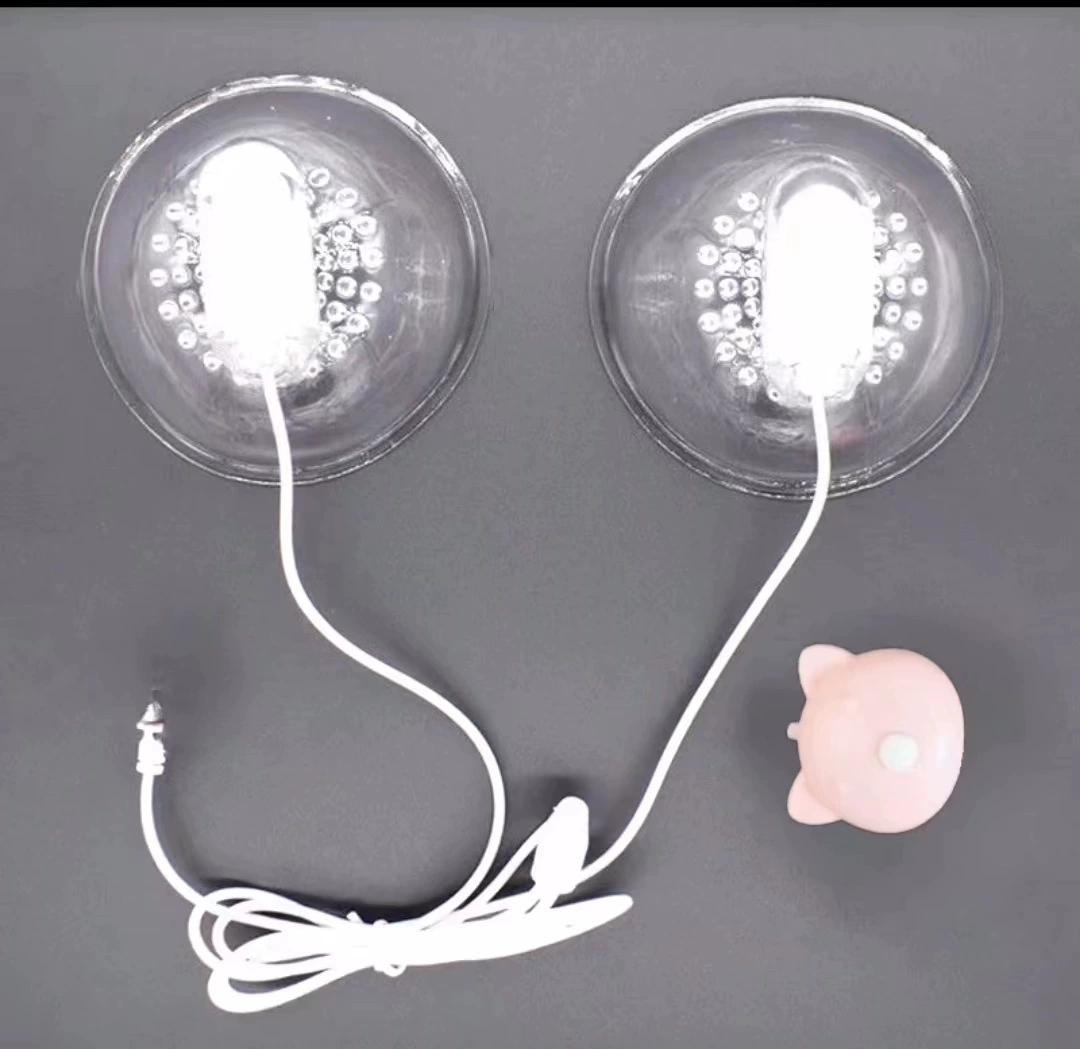 Трехголовая массажер груди, USB-зарядка, мультимодальная вибрация для женского благополучия