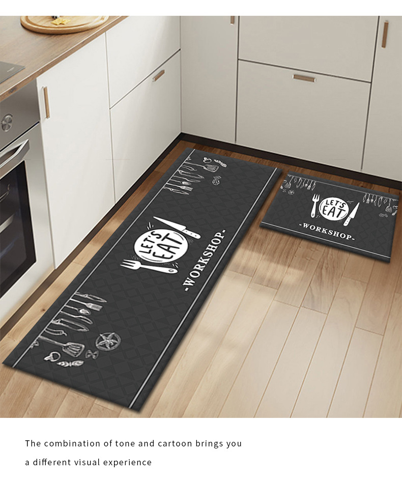 厨房垫,吸油吸水脚垫,卧室门垫,长条垫子