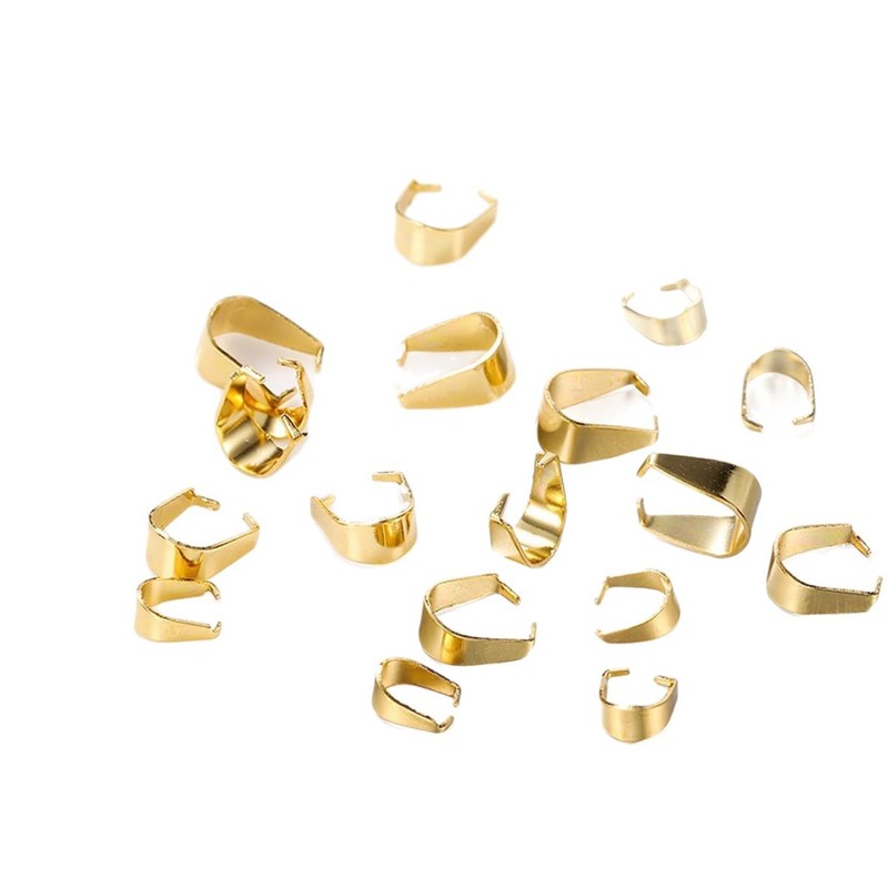 クロスボーダーステンレス鋼メロンシードクリップネックレスペンダントバックル diy ジュエリーバックルアクセサリーネックレステールクリップ|undefined