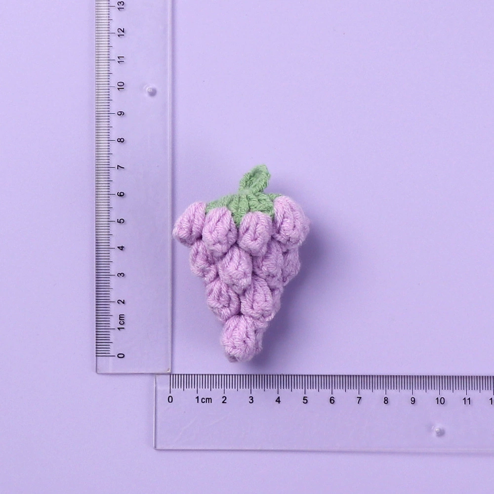 Яблоко, подвеска handmade, клубника, вязаная брелок, подсолнух, оптовая