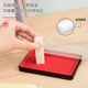 Deli printing table 9864ES square quick-drying inkpad clear mark financial office red second dry ink seal wholesale