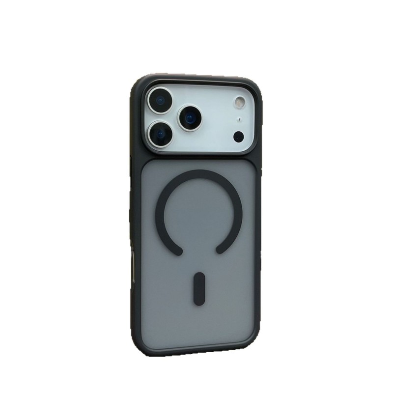 适用iPhone17Promax手机壳经典优盾肤感磁吸磨砂PC软边苹果17护套|undefined