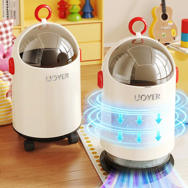 Flip-top automatic suction trash can with cover for home use in living room, high-end bedroom, and bathroom, large capacity and removable Flip-top automatic suction trash can with cover for home use in living room, high-end bedroom, and bathroom, large capacity and removable