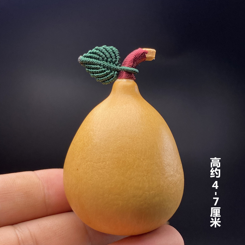 【마이크로】허리 없는 통통한 조롱박 + 나뭇잎